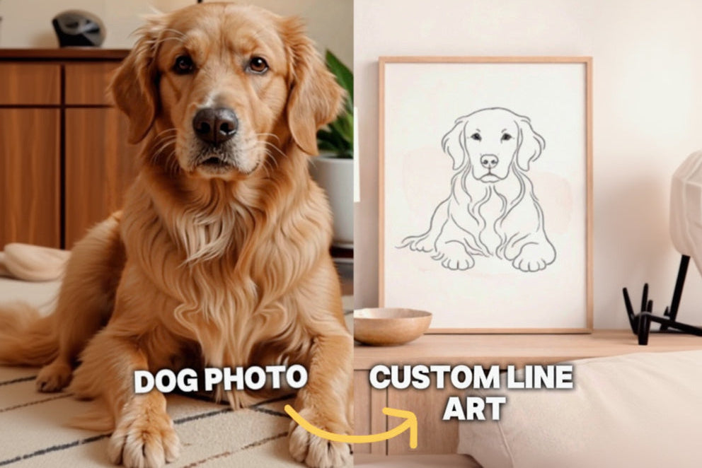 Custom Dog Wall Art