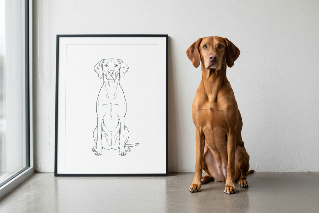 Custom Dog Wall Art