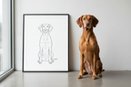 Custom Dog Wall Art