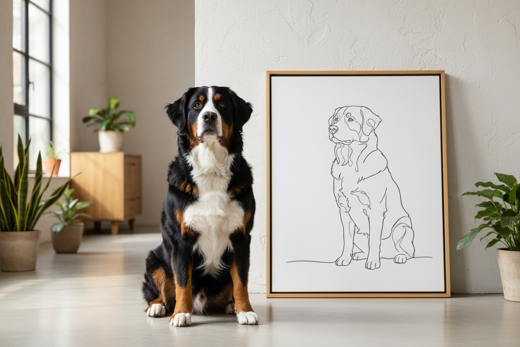 Custom Dog Wall Art