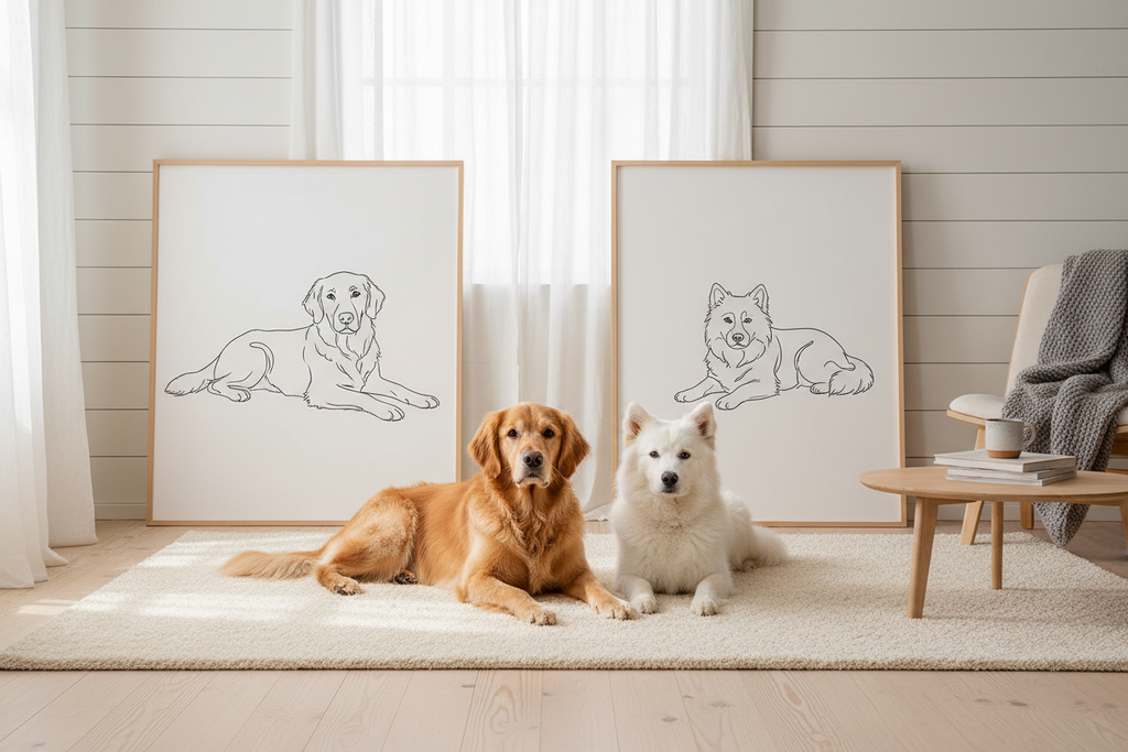 Custom Dog Wall Art